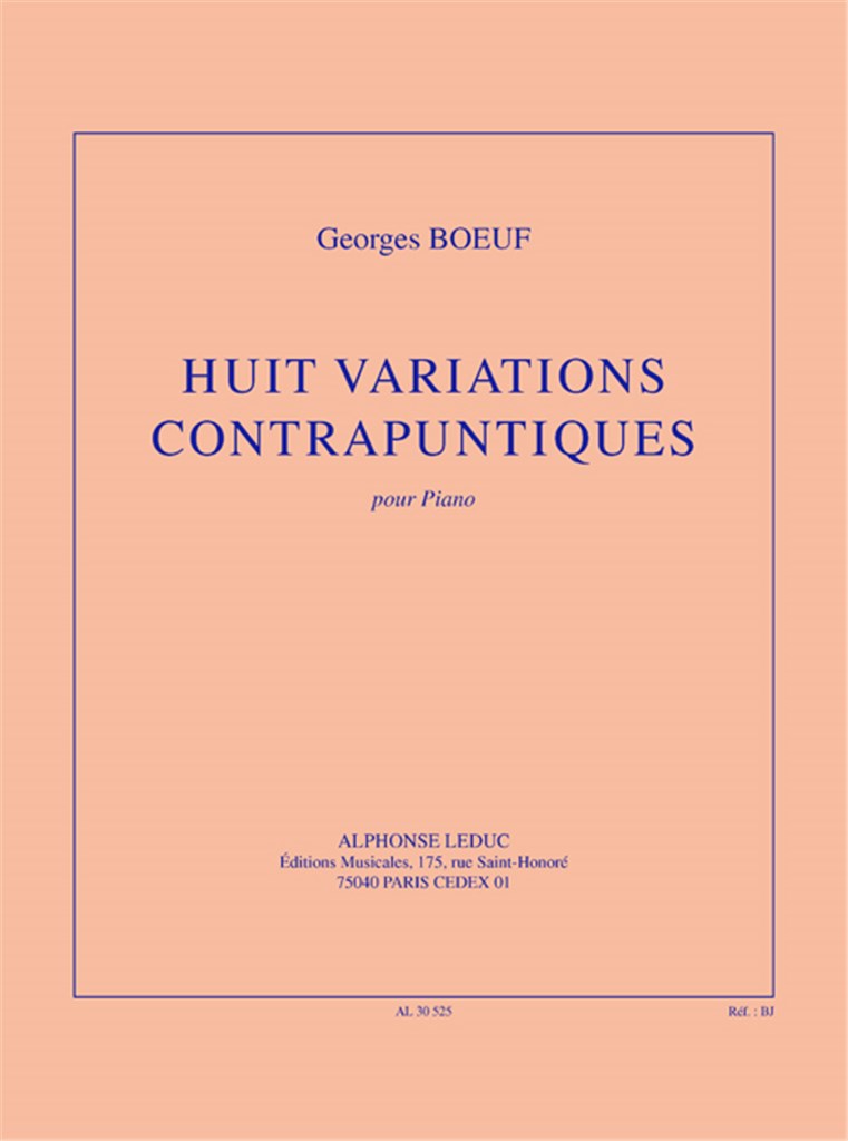 Huit variations contrapuntiques